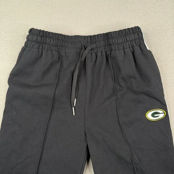 Green Bay Packers Pants Womens Small Black NFL Football WEAR By Erin Andrews - Picture 4 of 13